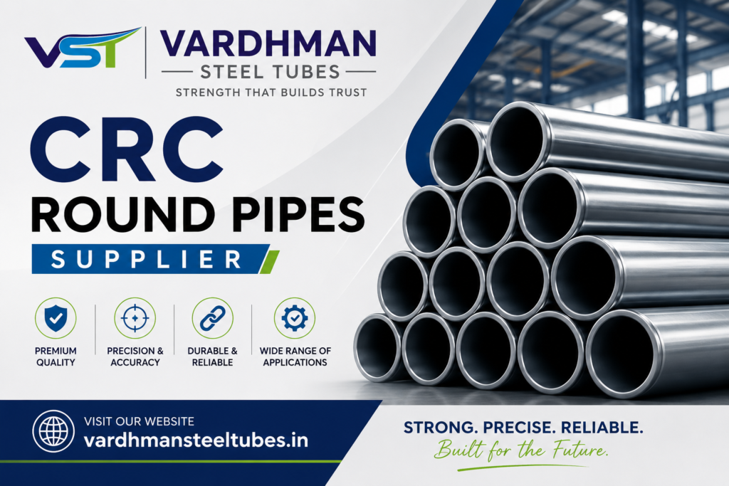 CRC Round Pipes Supplier