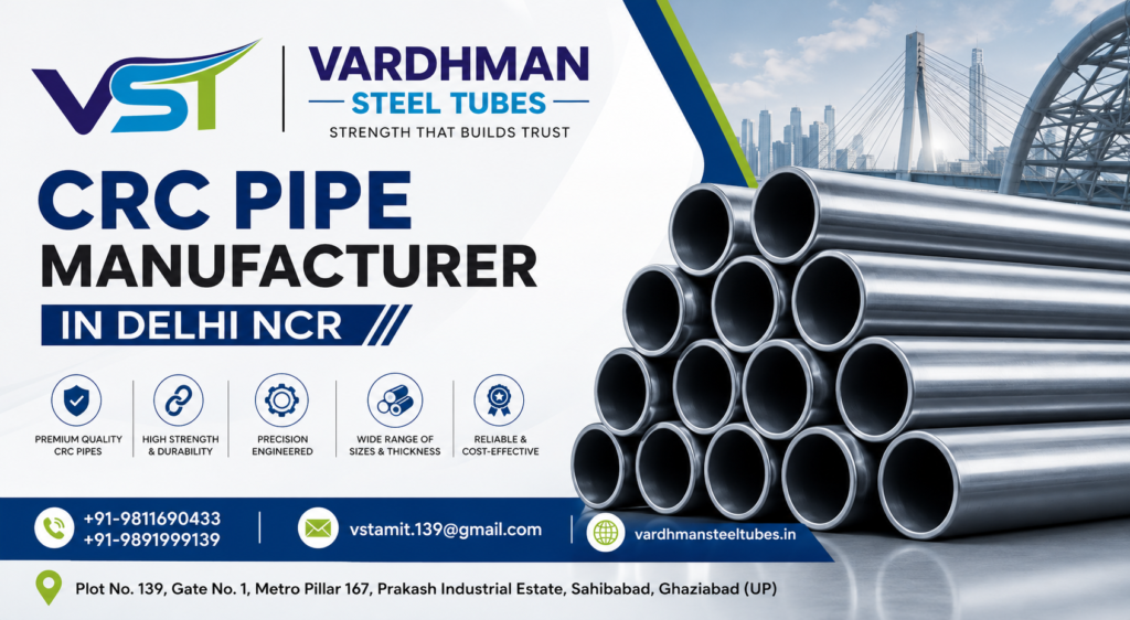 CRC pipe manufacturer in Delhi NCR