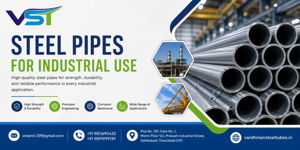 Steel Pipes for Industrial Use